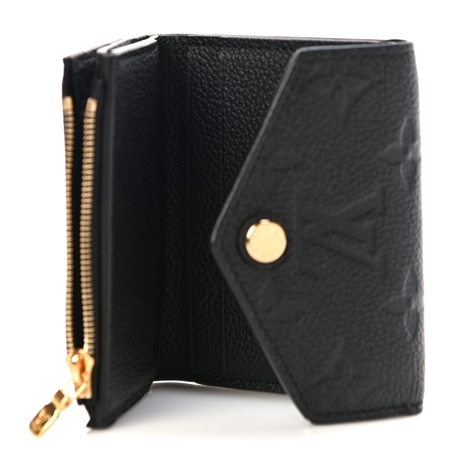 Louis Vuitton Empreinte Zoe Wallet Black 5 of 12