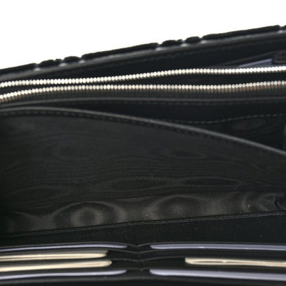 Gucci Velvet GG Monogram Mini Dionysus Chain Wallet Black 5 of 10