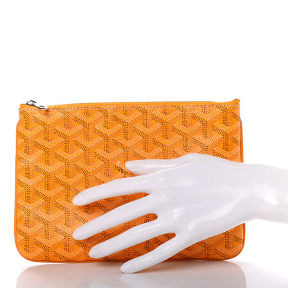 Goyard Goyardine Senat Pochette PM Yellow 2 of 6