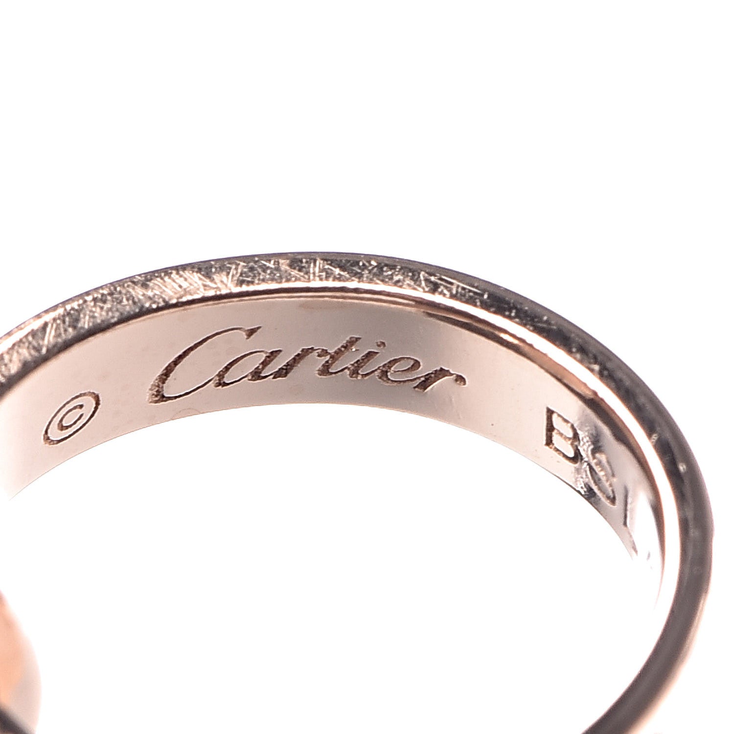 Cartier 18K Pink Gold Interlocking LOVE Bracelet 4 of 8
