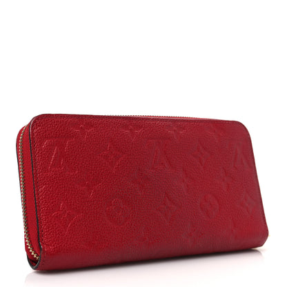 Louis Vuitton Empreinte Zippy Wallet Scarlet 3 of 6