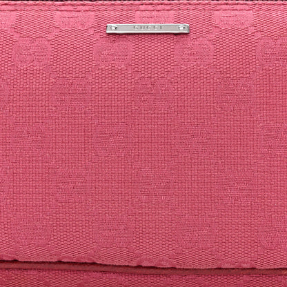 Gucci Monogram Boat Pochette Fuchsia 8 of 15