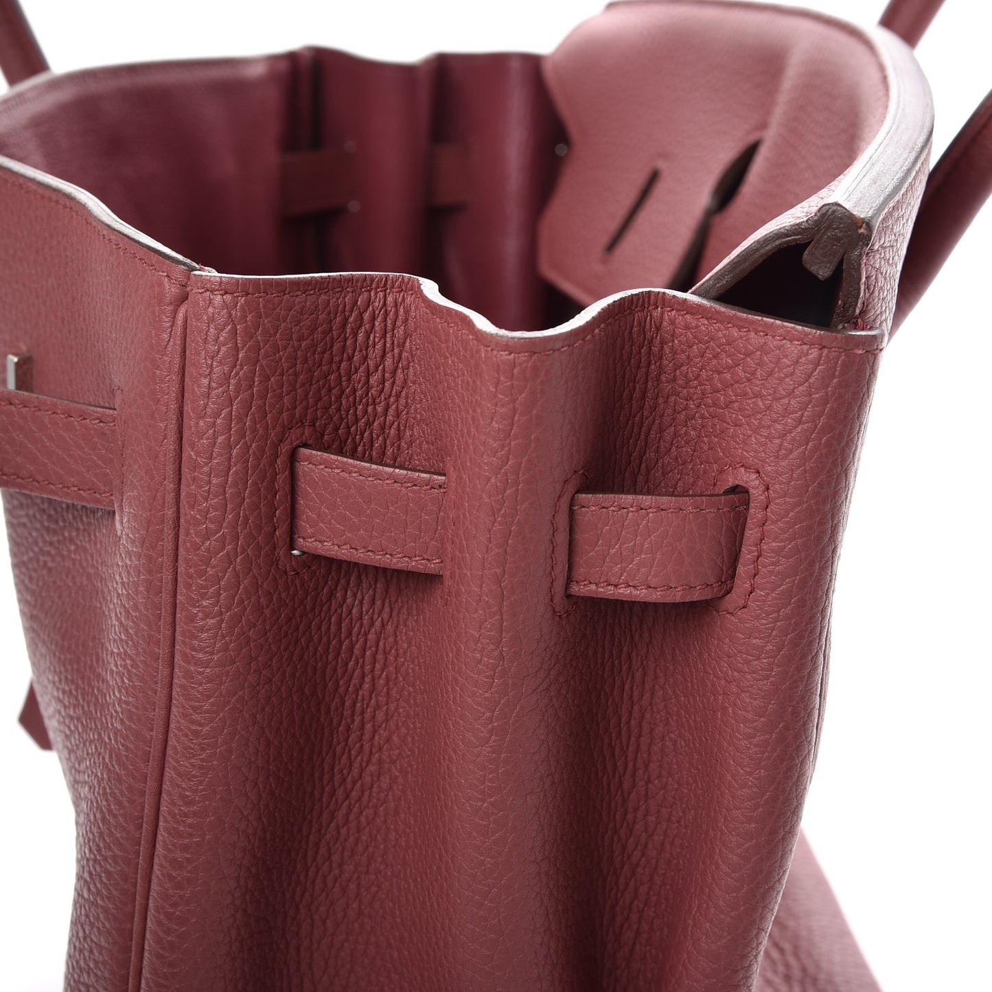 Taurillon Clemence Birkin 35 Bois de Rose