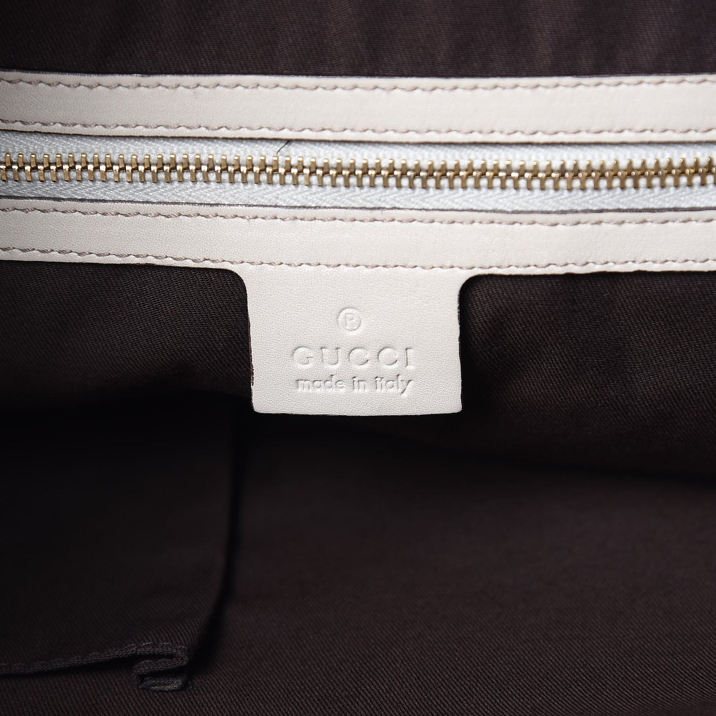 Monogram Large Wave Hobo Off White