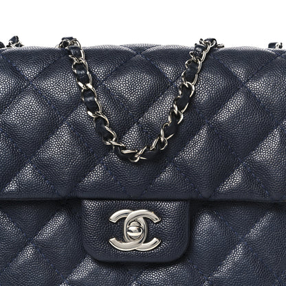 Chanel Caviar Quilted Medium Urban Companion Flap Navy 9 of 11