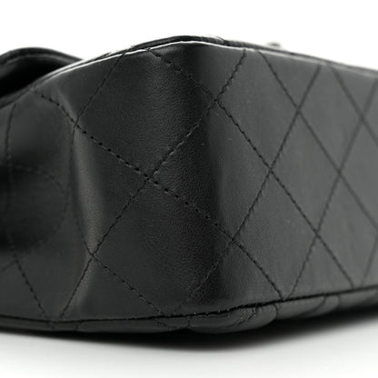 Chanel Lambskin Quilted Mini Rectangular Flap So Black 9 of 11