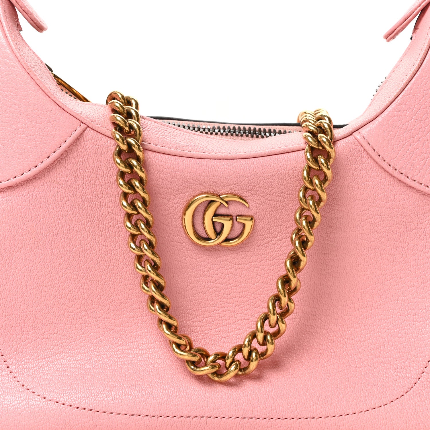 Gucci Goatskin Small Aphrodite Shoulder Bag Wild Rose 1811040