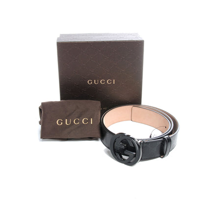 Gucci Imprime Monogram GG Belt 110 44 Black 4 of 4