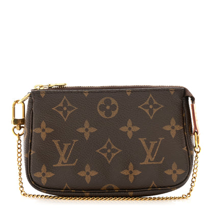 Louis Vuitton LOUIS VUITTON Monogram Mini Pochette Accessories 1 of 9