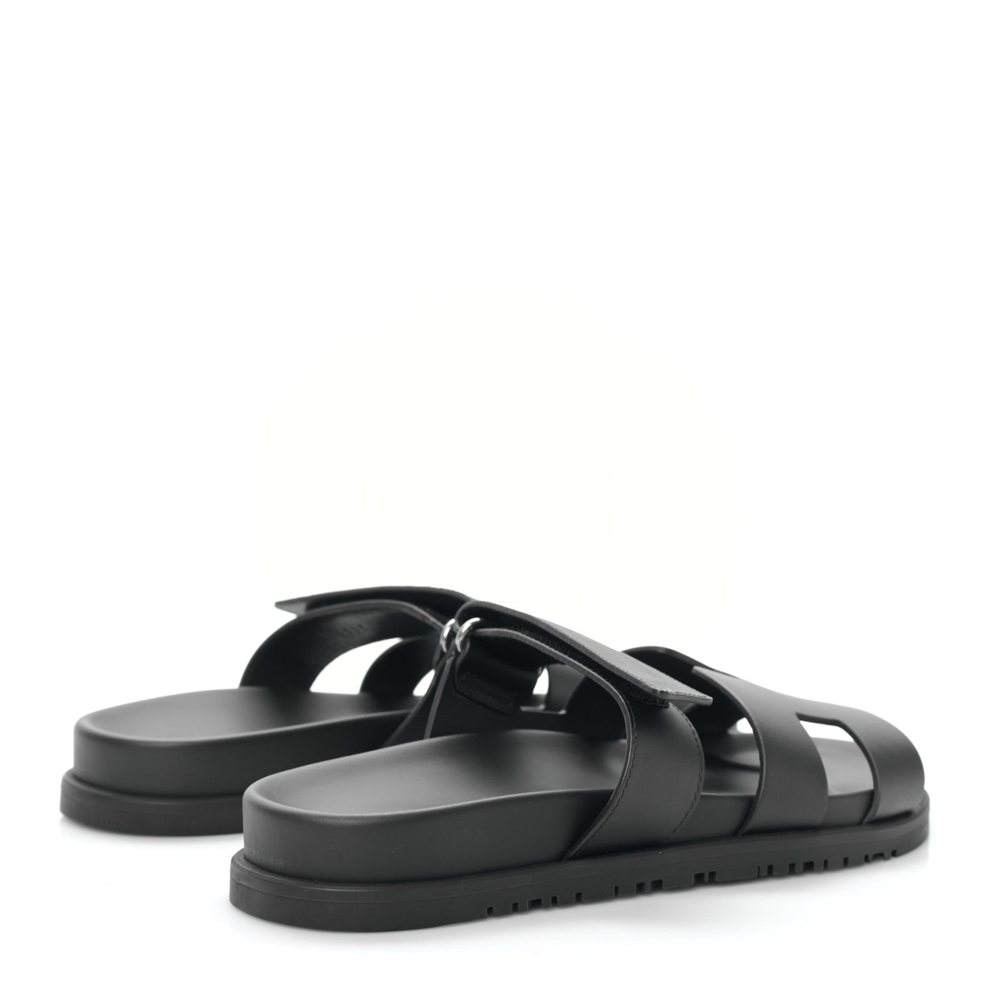 Calfskin Womens Chypre Sandals 38 Black
