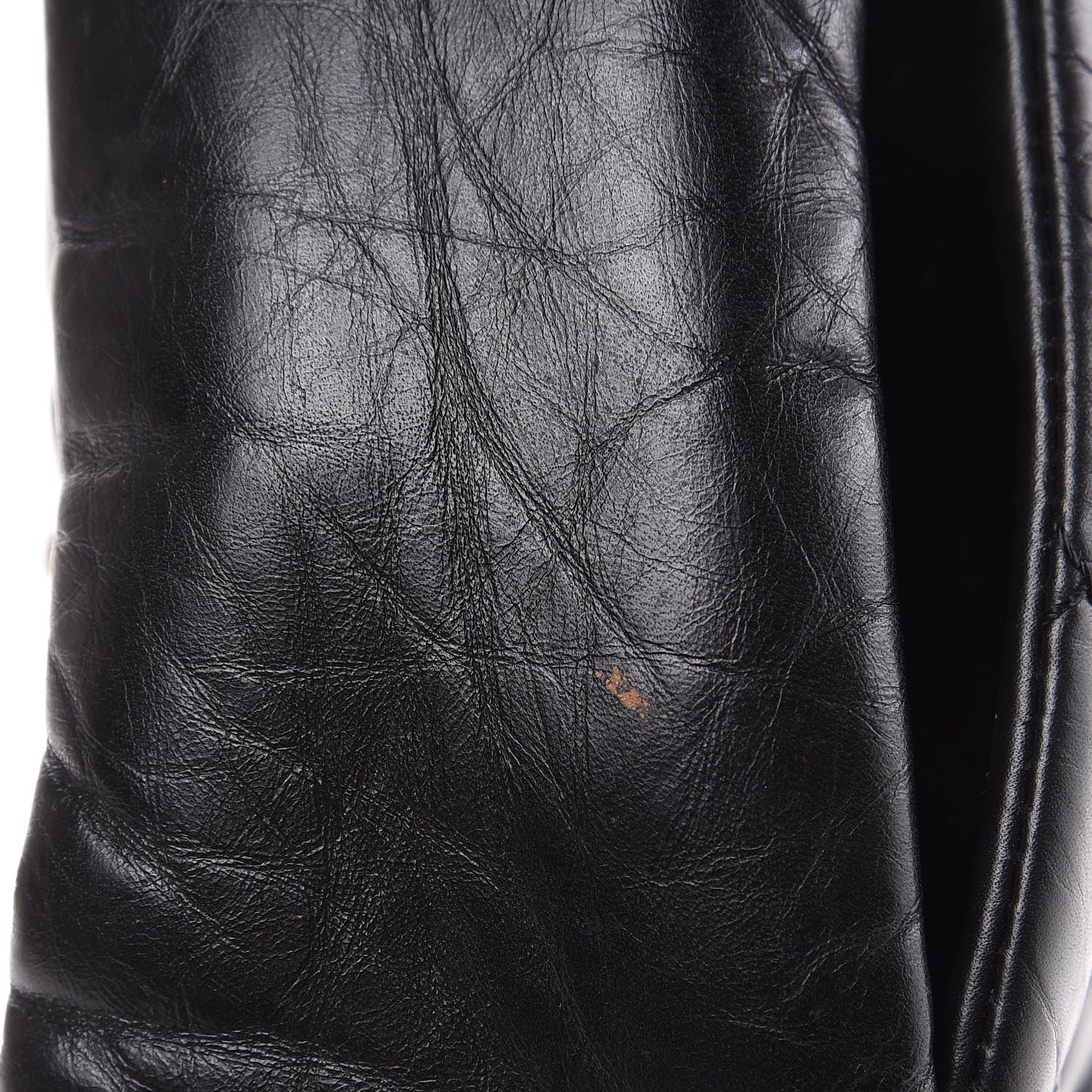 Chanel Aged Calfskin Quilted Small Pondichery Flap Black 10 of 10