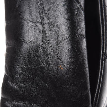 Chanel Aged Calfskin Quilted Small Pondichery Flap Black 10 of 10