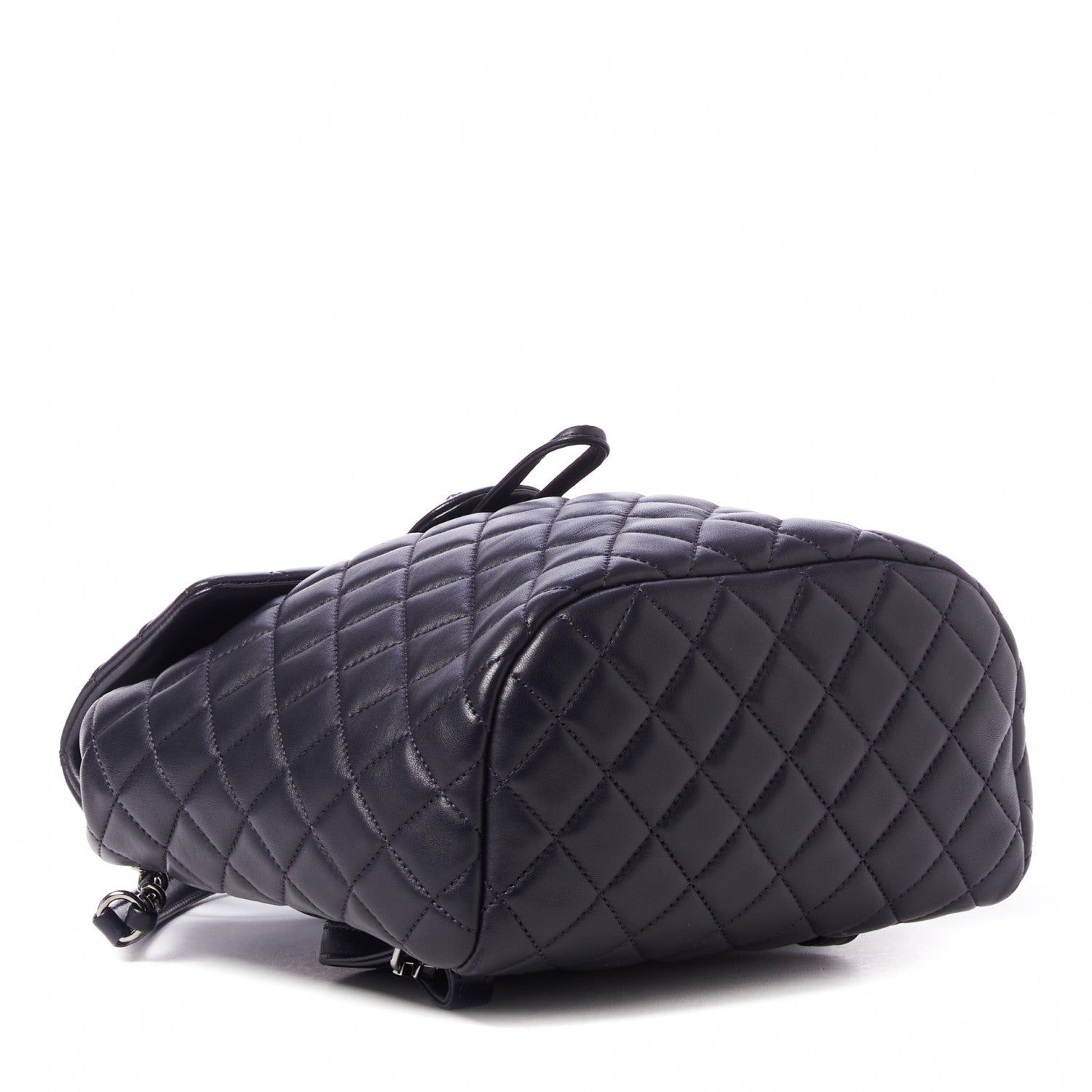 Chanel Lambskin Quilted Small Urban Spirit Backpack Navy 4 of 10
