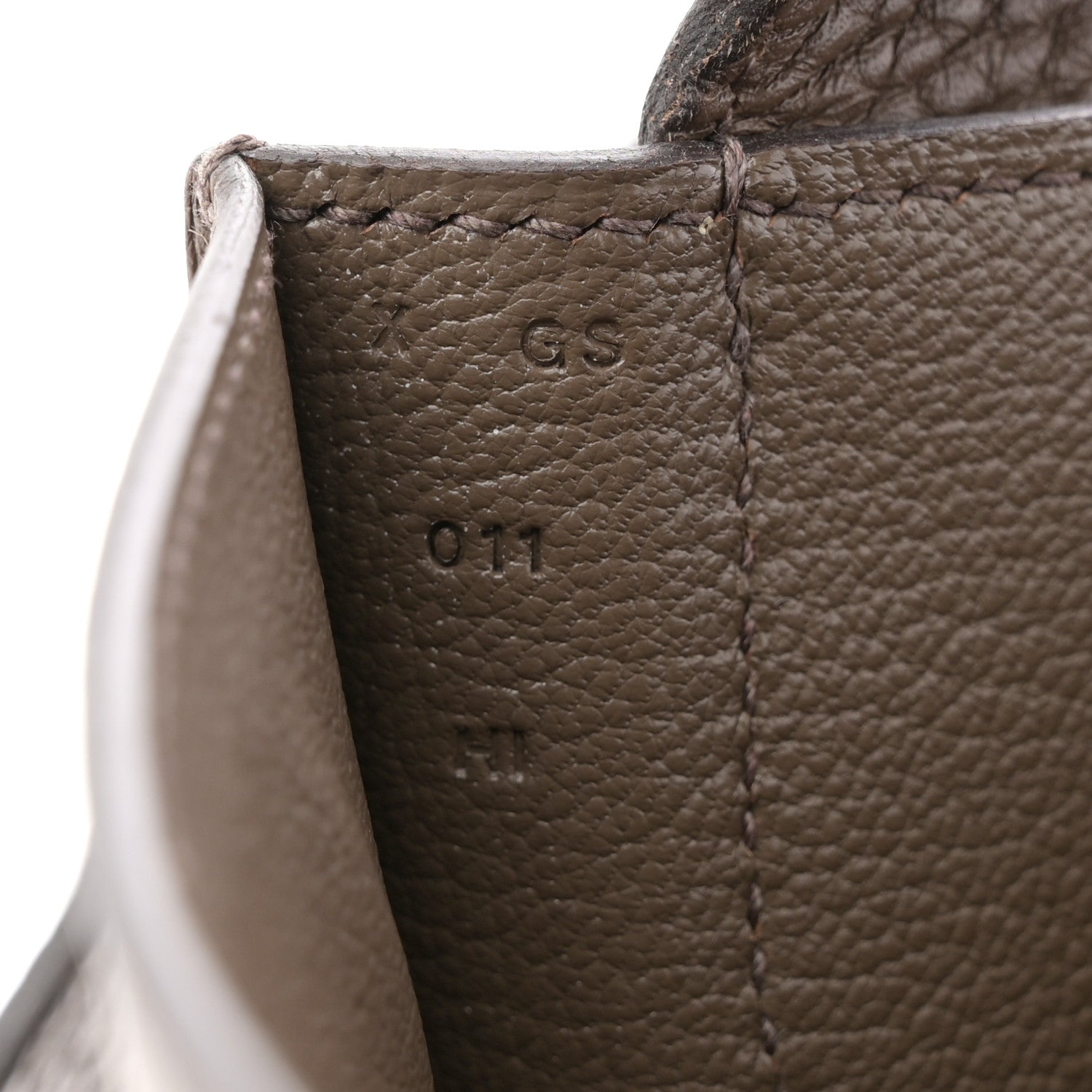 Hermes Taurillon Clemence Steve Caporal Messenger Cacao 7 of 10
