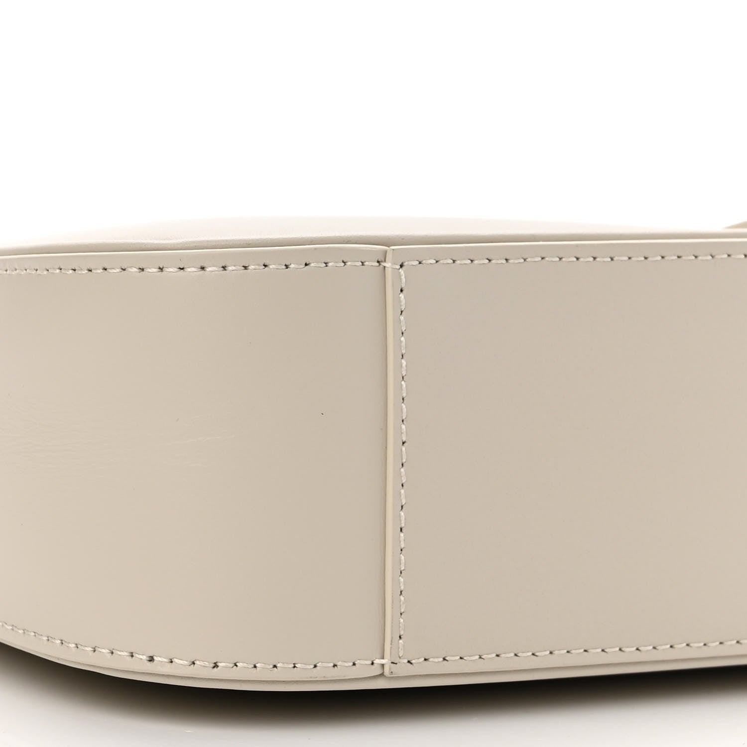 Saint Laurent Smooth Calfskin Le 5 A 7 Hobo Blanc Vintage 9 of 10