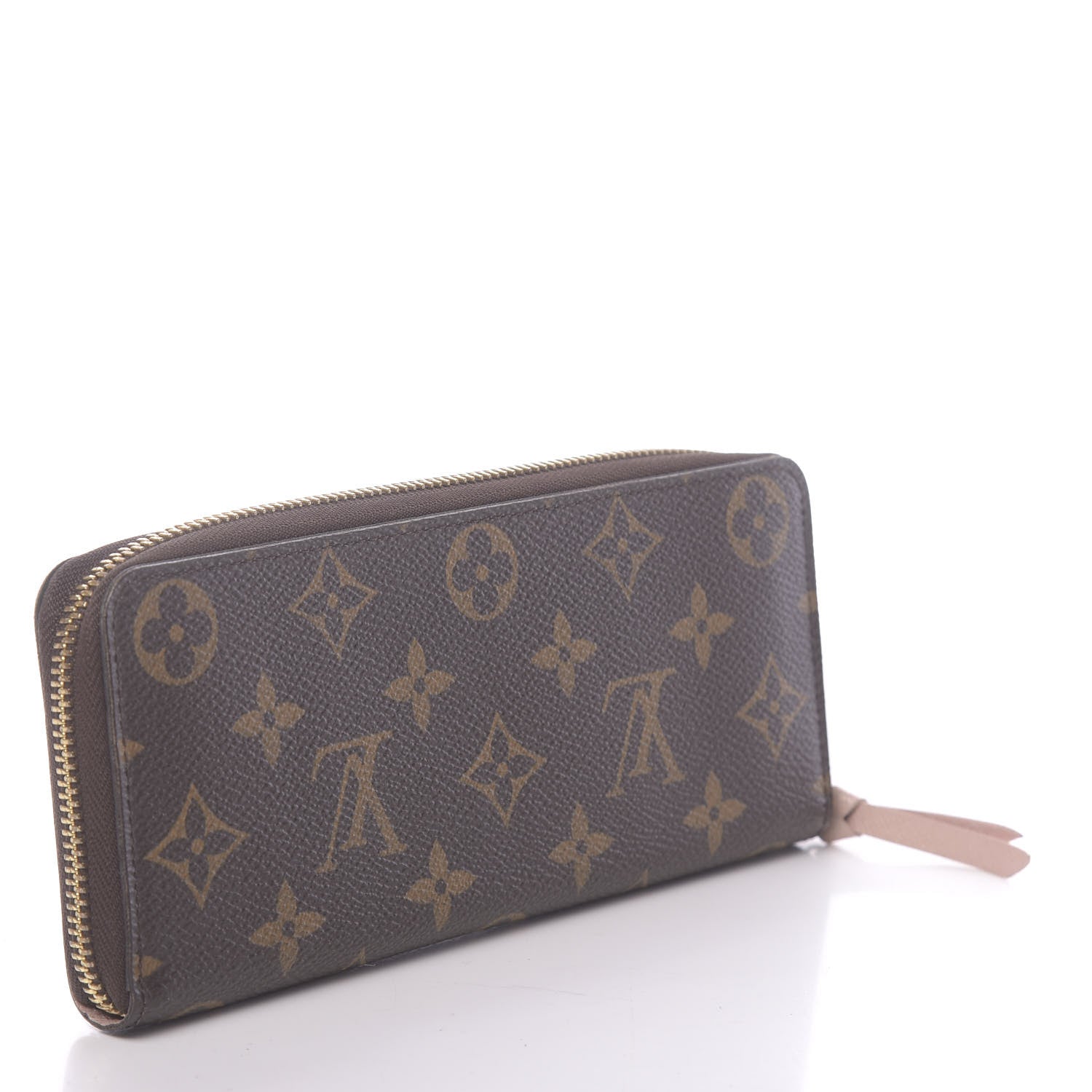 Louis Vuitton Monogram Clemence Wallet Rose Ballerine 3 of 6