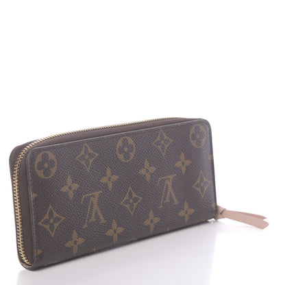 Louis Vuitton Monogram Clemence Wallet Rose Ballerine 3 of 6