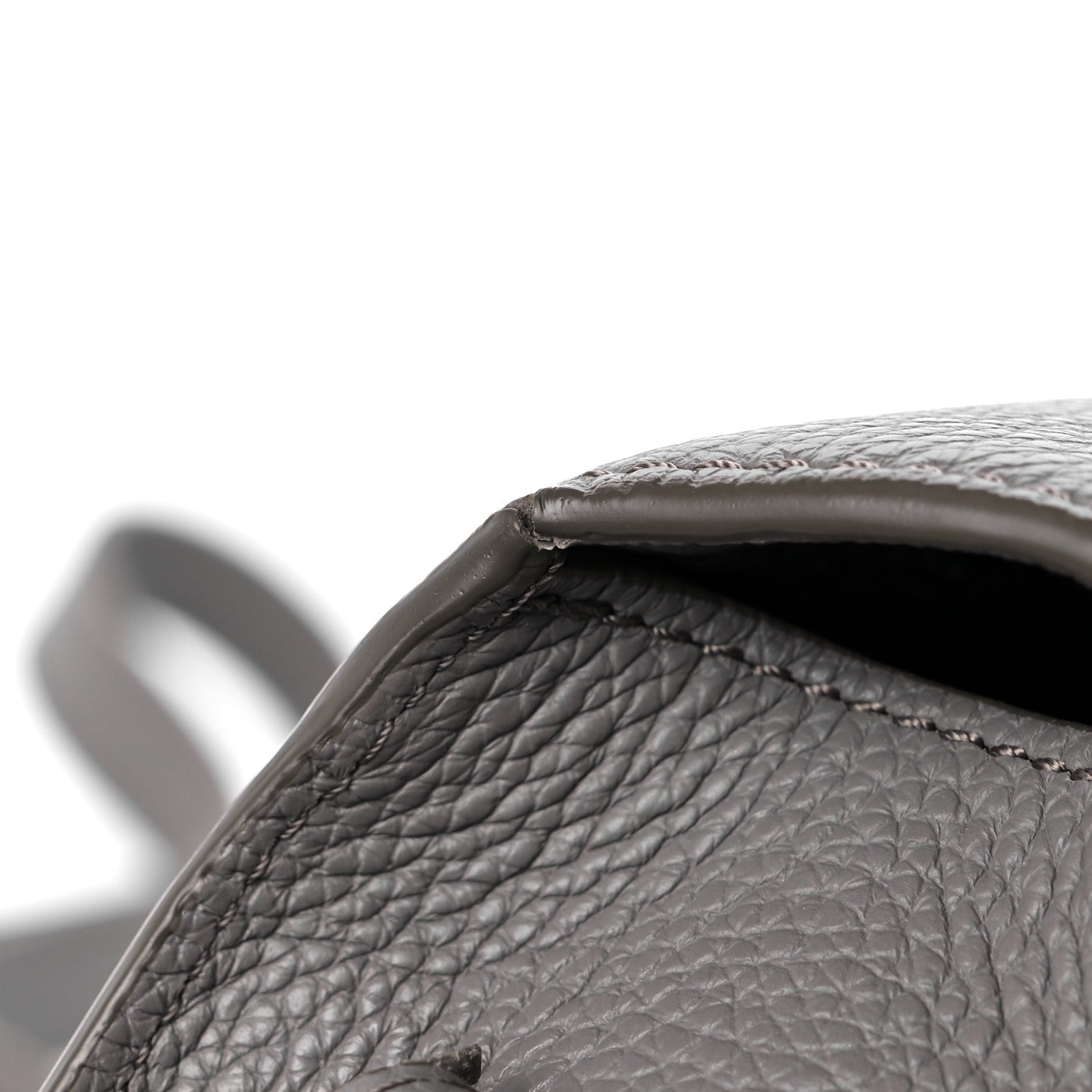 Chloe Calfskin Mini Marcie Round Crossbody Bag Cashmere Grey 10 of 11