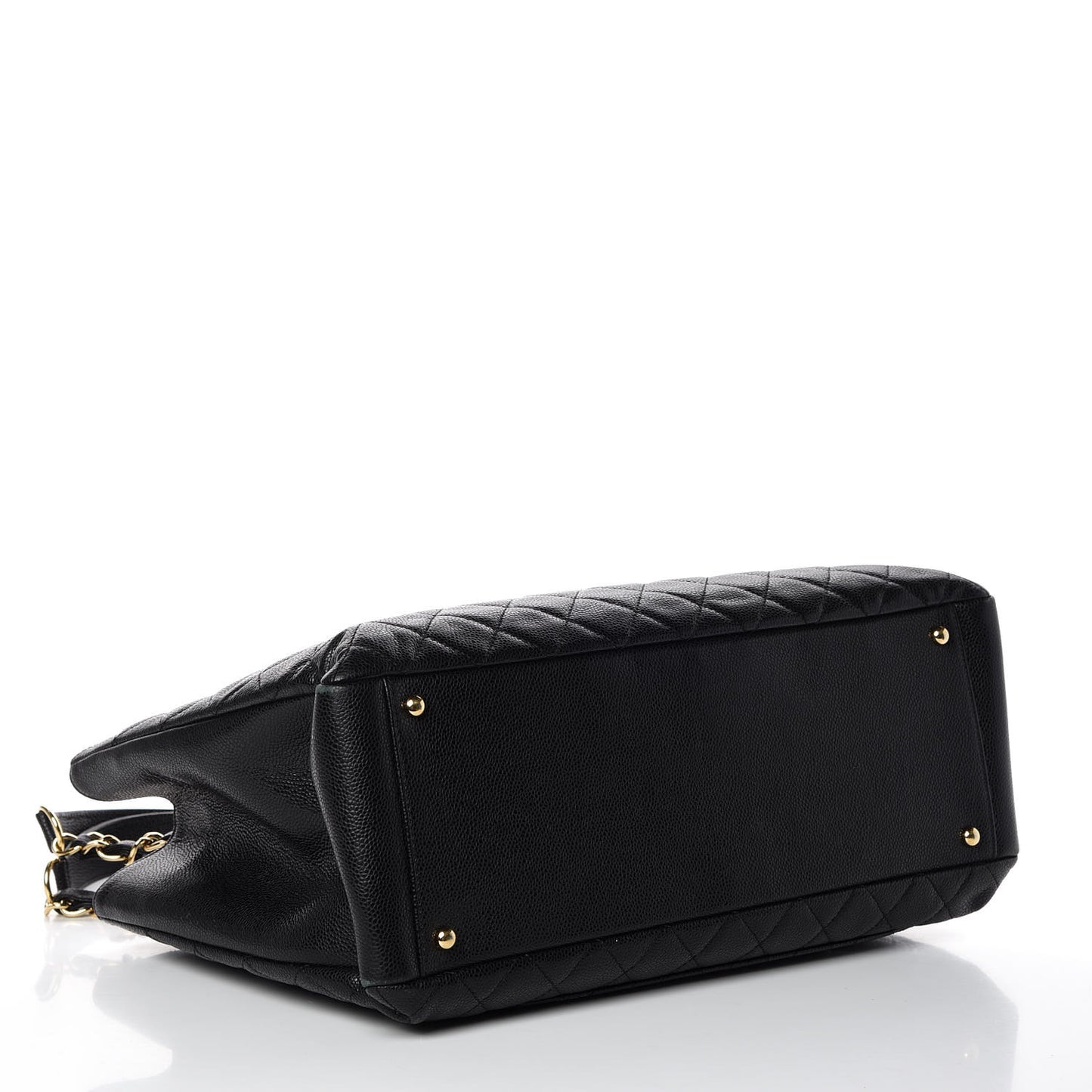 Caviar Quilted XL Grand Shopping Tote GST Black