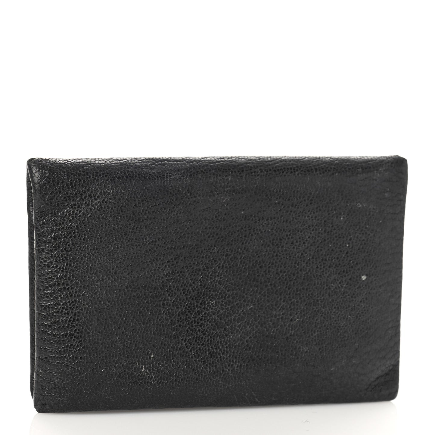 Chevre Mysore Calvi Card Case Black