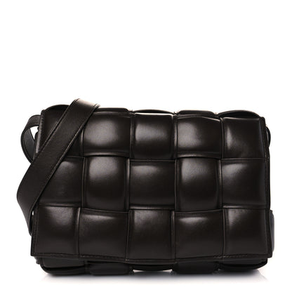 Bottega Veneta Nappa Maxi Intreccio Padded Cassette Crossbody Bag Fondente 1 of 10