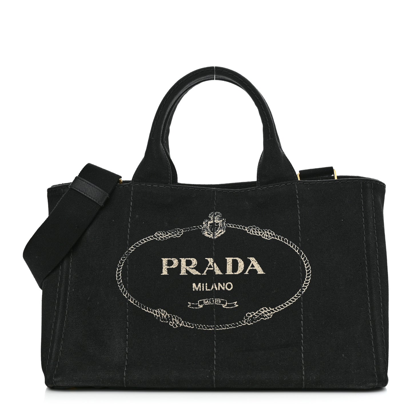 Canapa Logo Tote Black