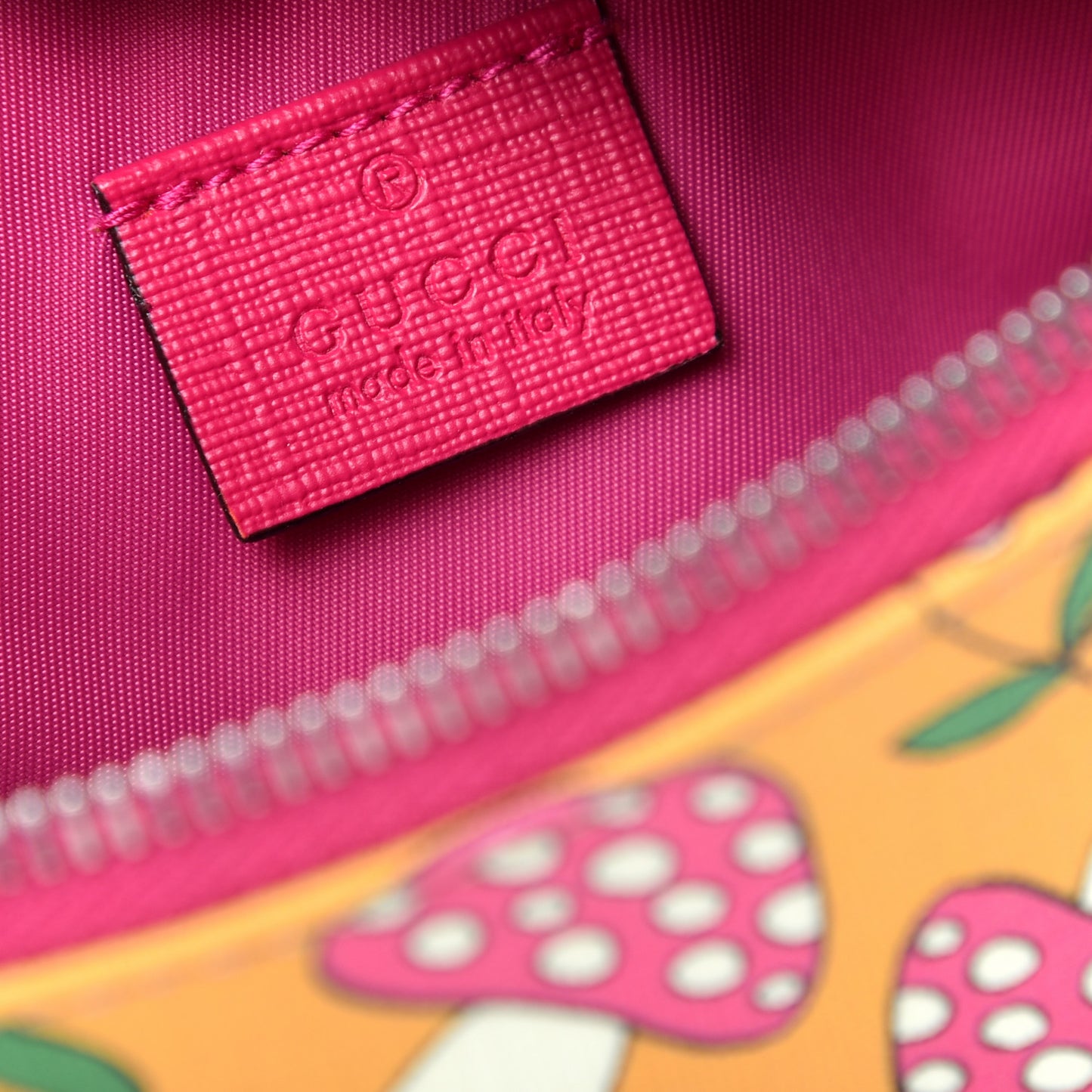 Supreme Childrens Mushroom Print Belt Bag Yellow