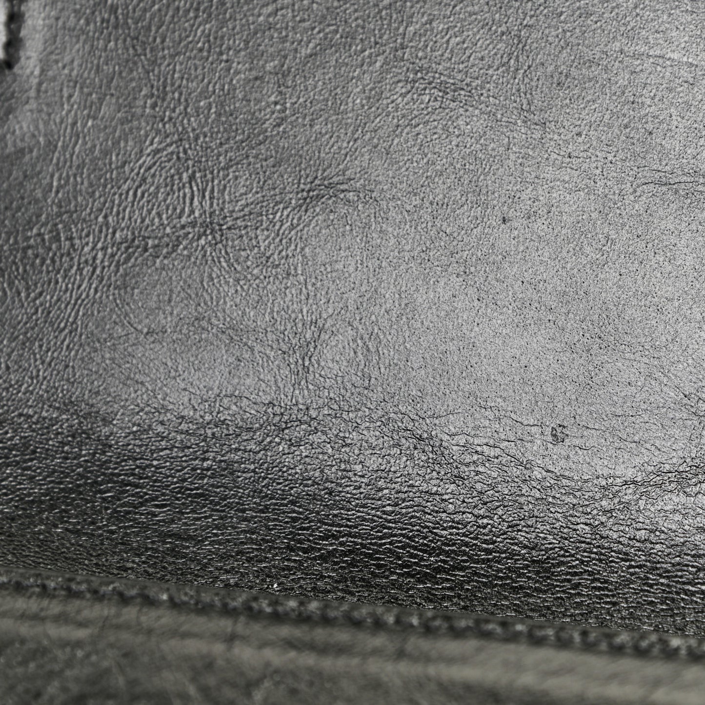 Calfskin Fetiche Long Clutch Black