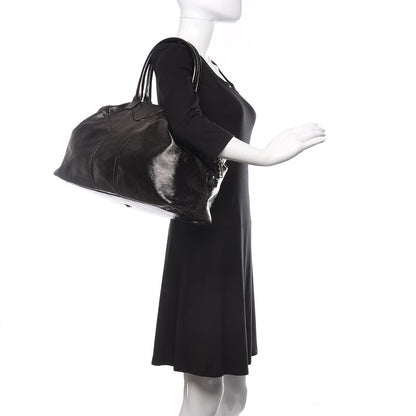 Saint Laurent Textured Patent Easy Y Bag Black 2 of 18