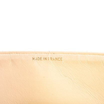 Chanel Jersey Quilted Medium Double Flap Beige 7 of 18