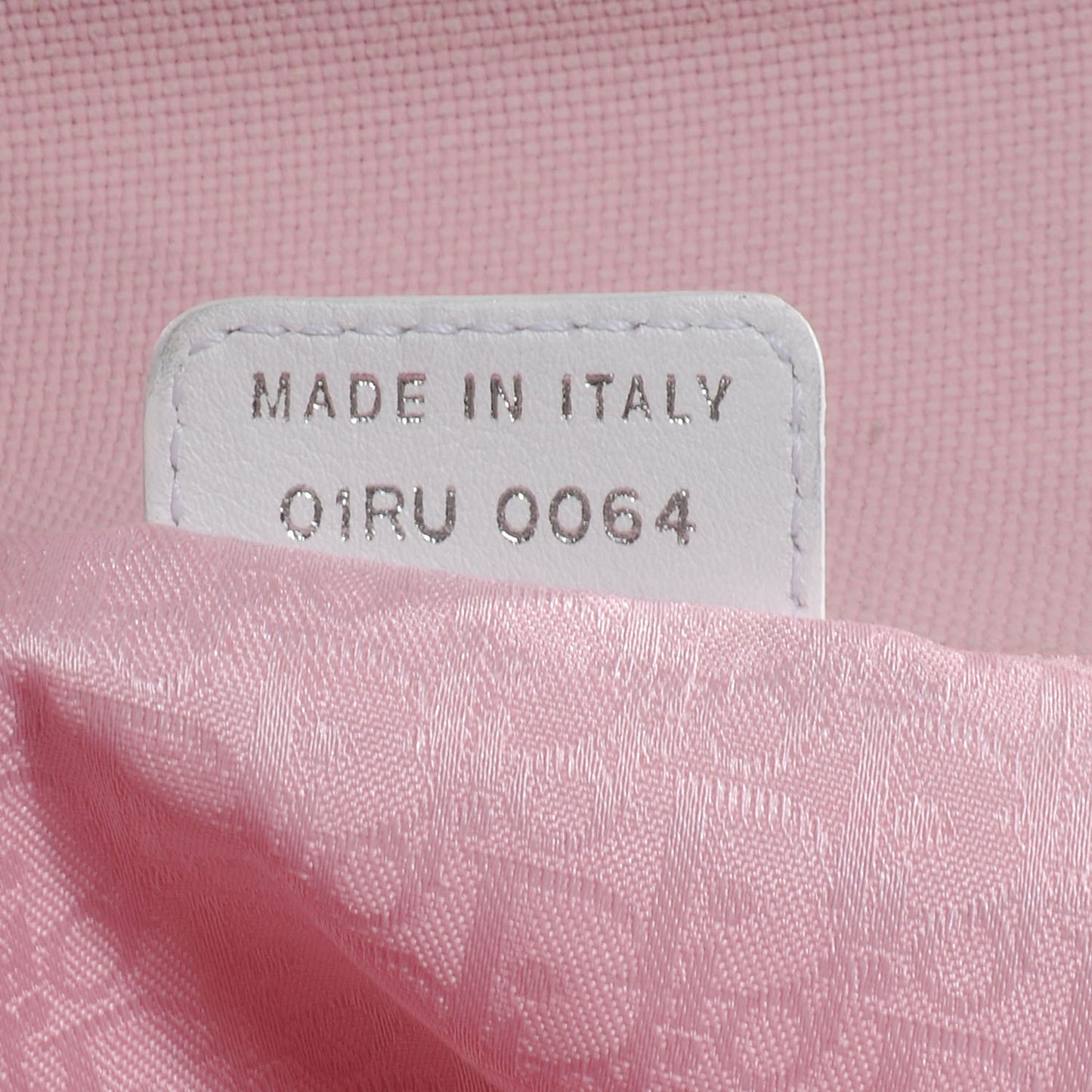 Canvas and Rubber Pink Bag