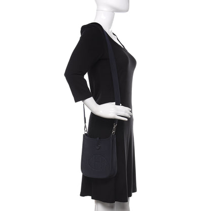 Hermes Taurillon Clemence Evelyne TPM Bleu Nuit 2 of 10