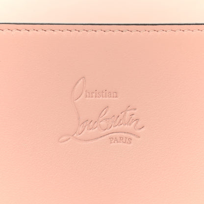 Christian Louboutin Calfskin Macaron Spiked Flap Wallet Mystic Pink 6 of 9