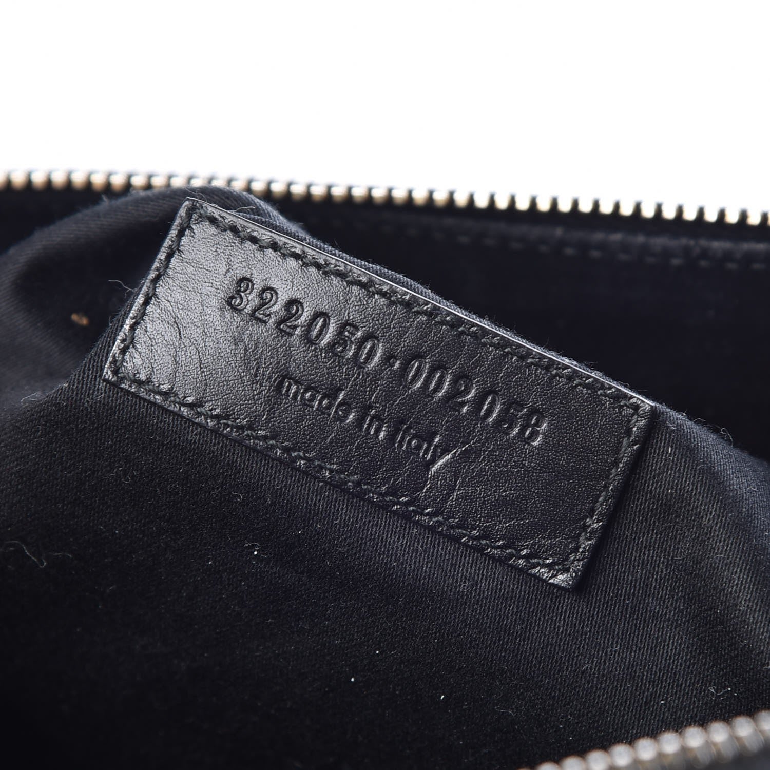 Saint Laurent Calfskin Classic Duffle 12 Black 8 of 12