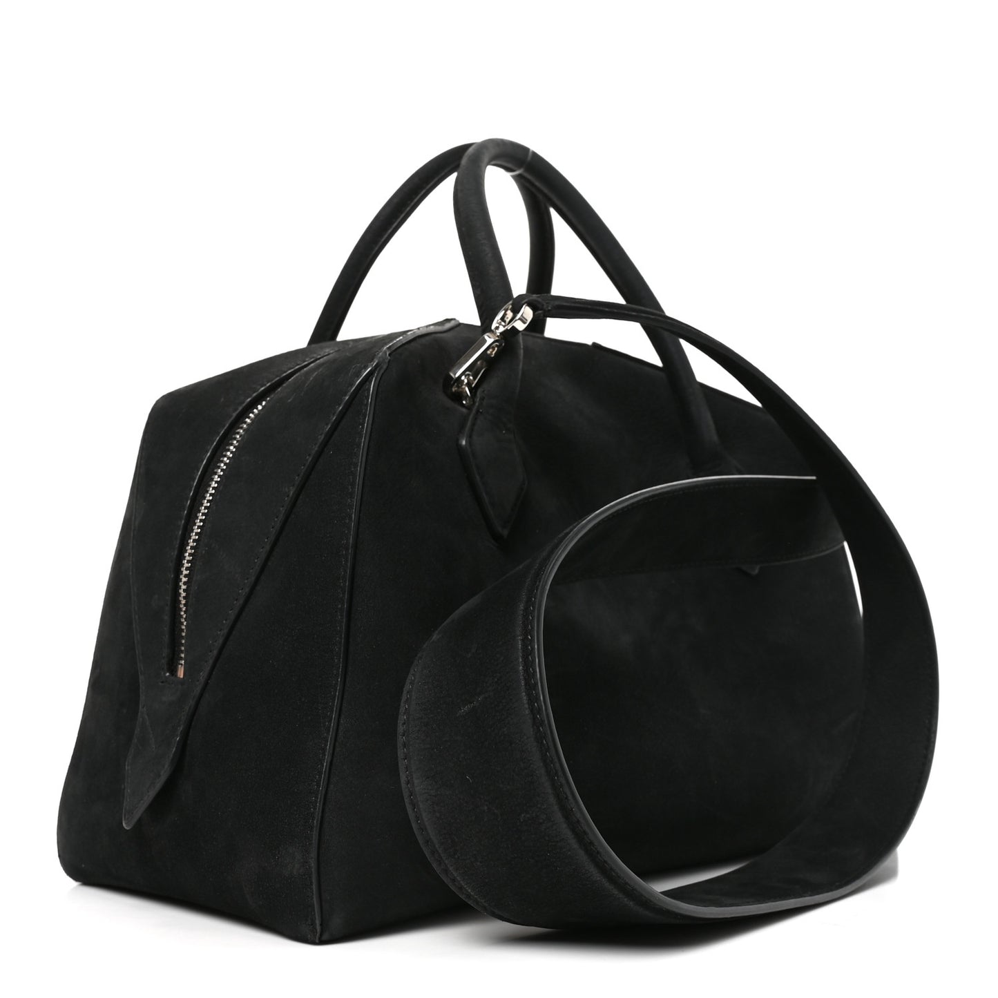 Nubuck Bowler Bag Anthracite