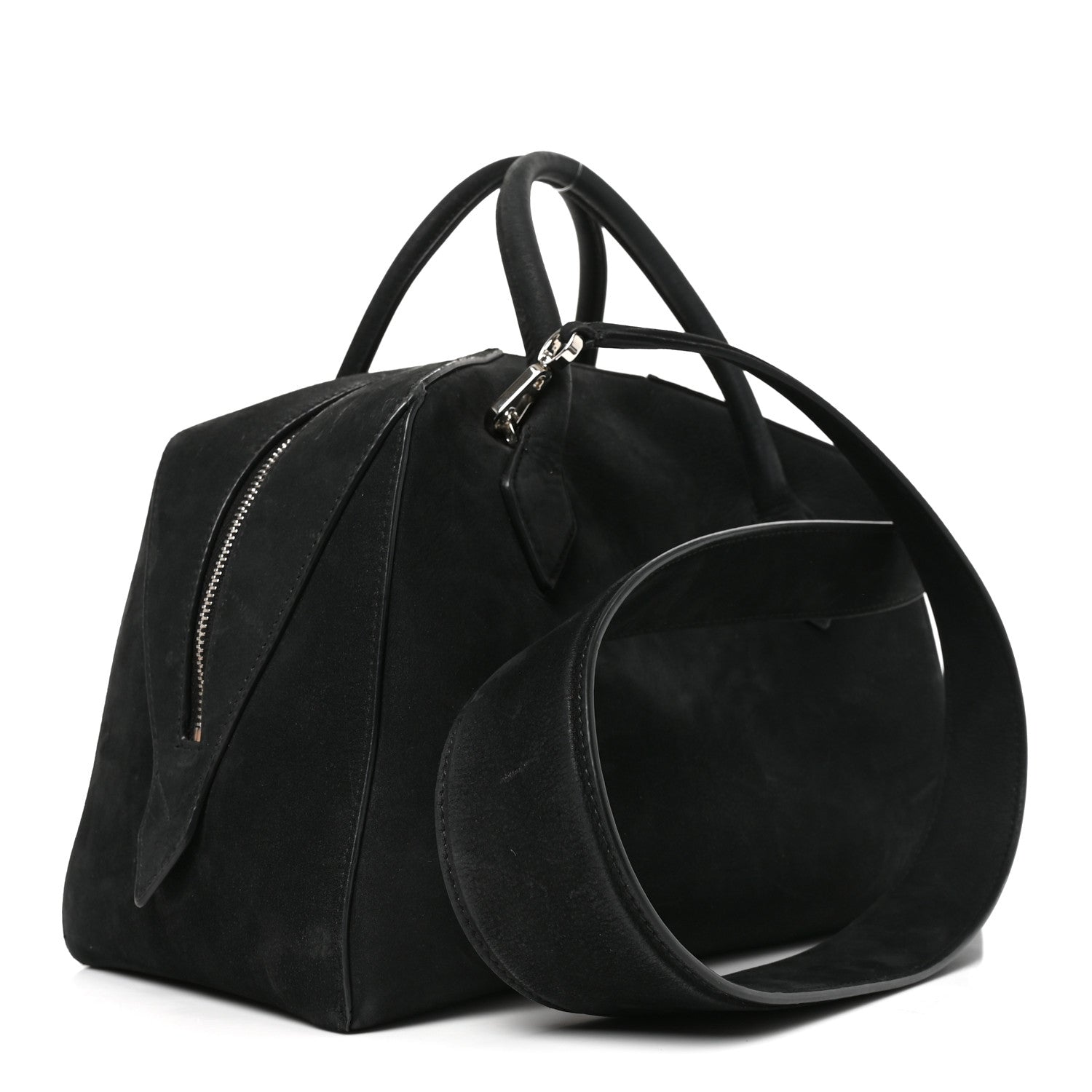 Alaia Nubuck Bowler Bag Anthracite 3 of 9