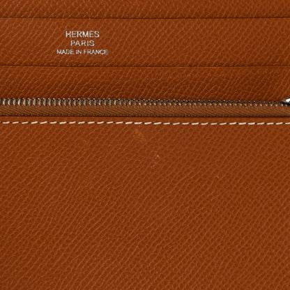 Hermes Epsom Azap GM Combined Wallet Gold 7 of 15