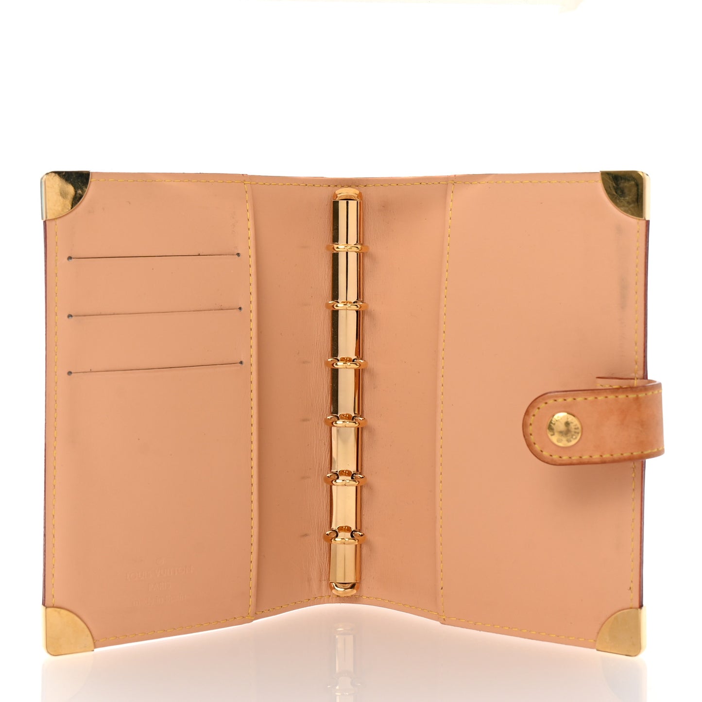 Monogram Multicolor Small Ring Agenda Cover White