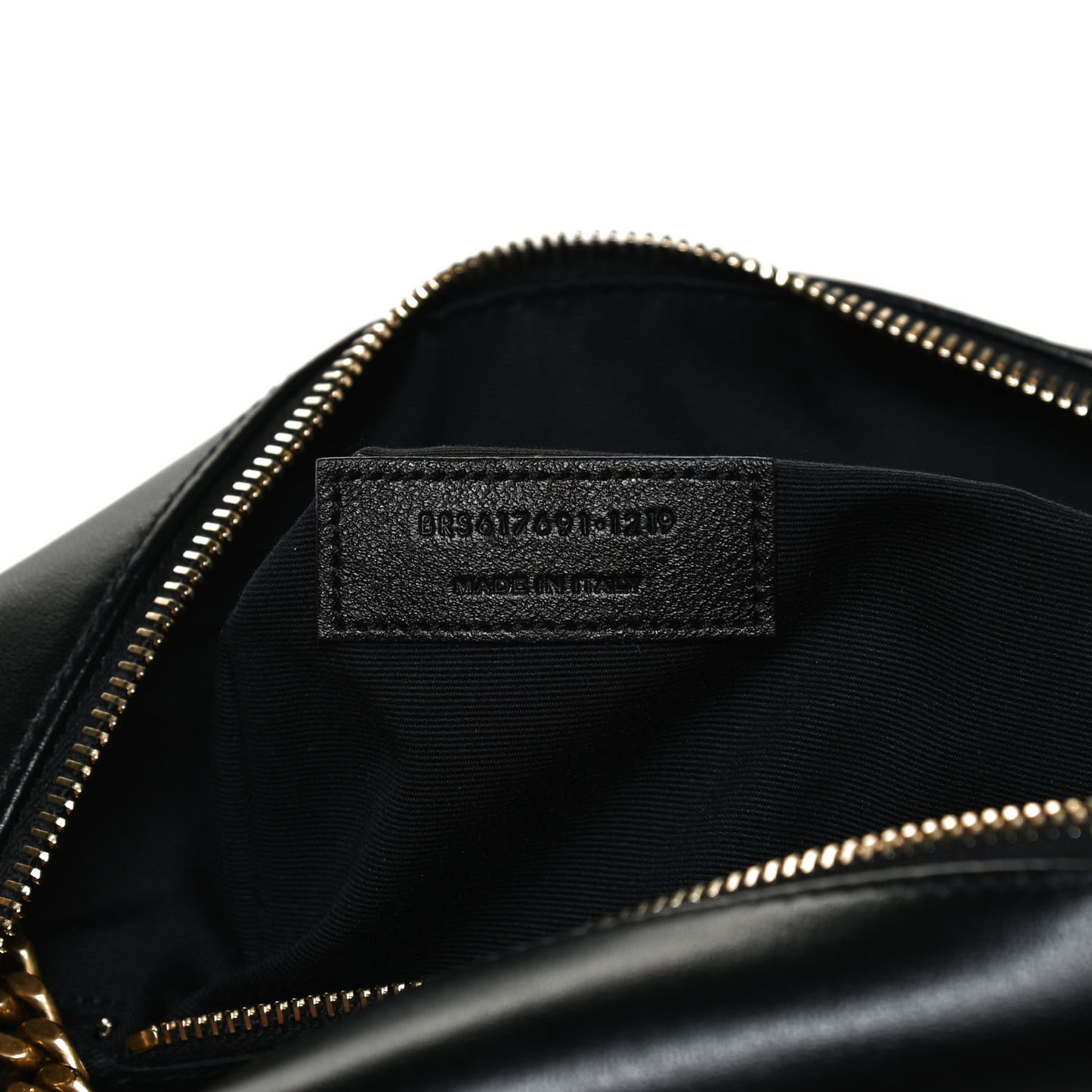 Calfskin Matelasse Joan Camera Bag Black