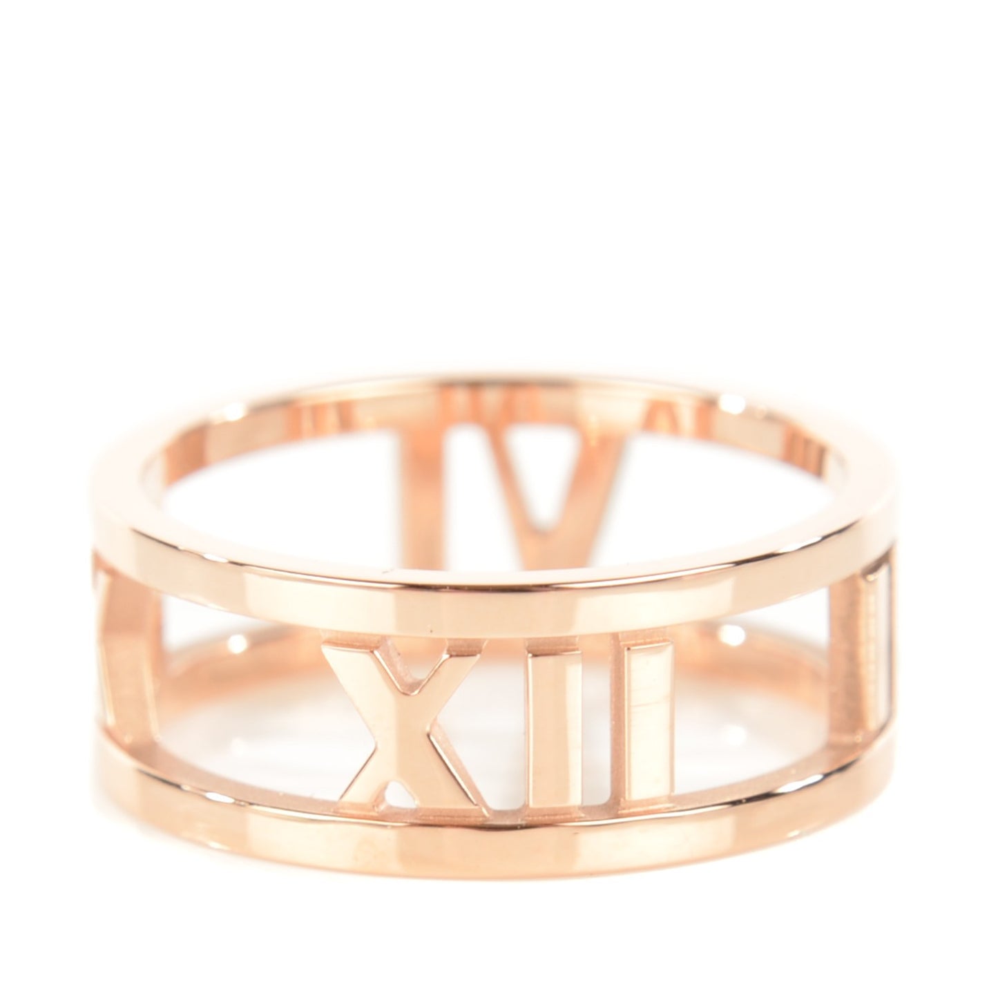 18K Rose Gold Atlas Open Ring 5.5