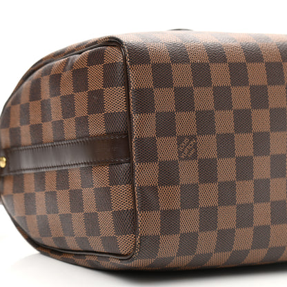 Louis Vuitton Damier Ebene Speedy Bandouliere 25 9 of 13