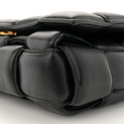 Bottega Veneta Nappa Maxi Intreccio Padded Cassette Crossbody Bag Black 10 of 10
