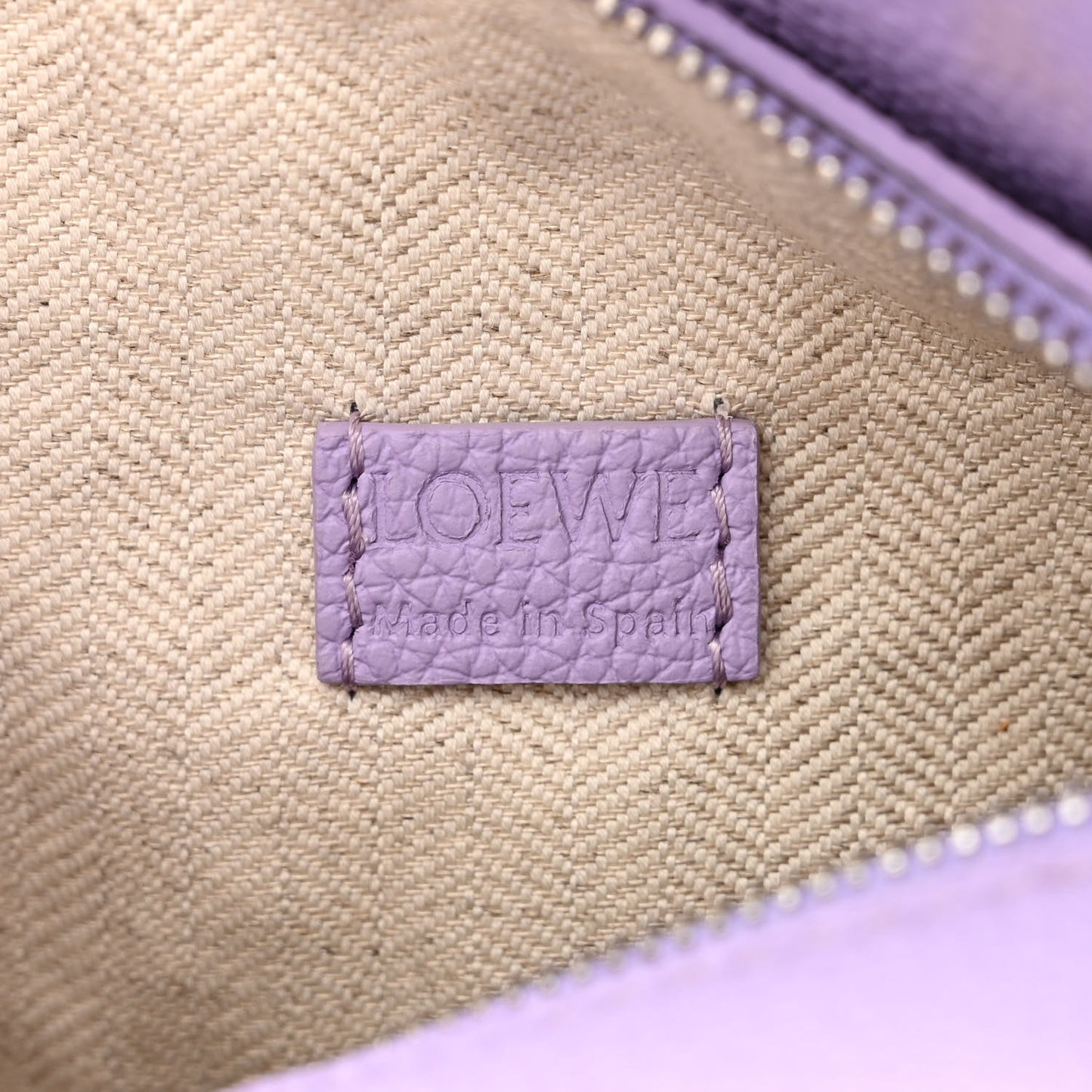 Calfskin Mini Puzzle Bag Light Mauve