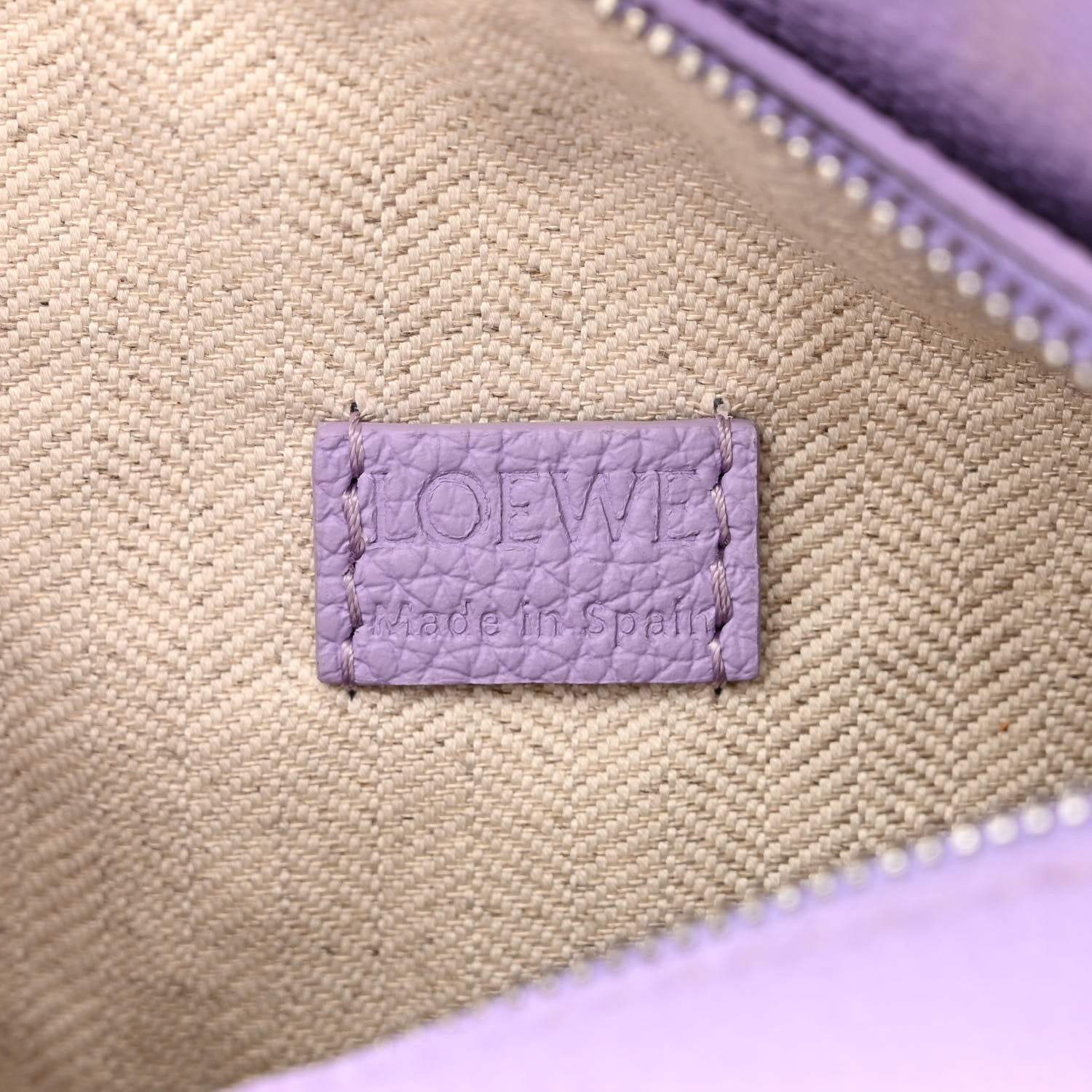Loewe Calfskin Mini Puzzle Bag Light Mauve 6 of 11