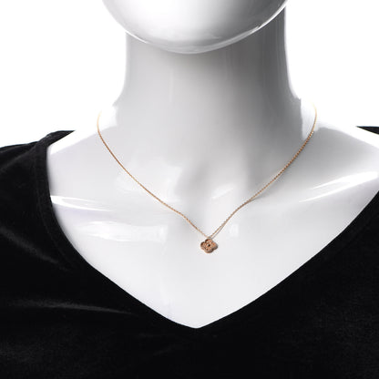 Van Cleef & Arpels 18K Rose Gold Sweet Alhambra Pendant Necklace 2 of 8