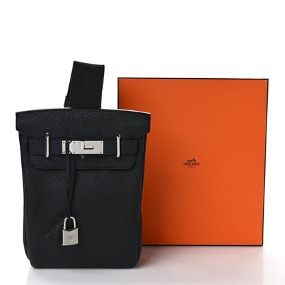 Hermes Togo Hac A Dos PM Backpack Black 10 of 10