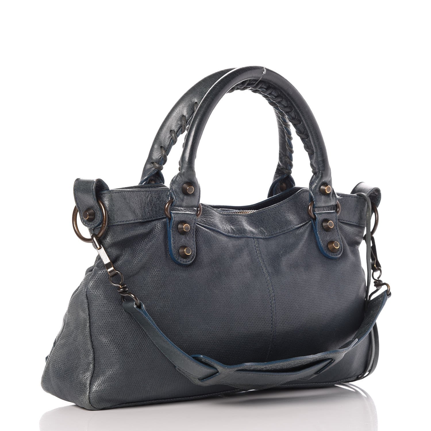 Balenciaga Agneau Classic Hardware Perforated First Canard 3 of 10