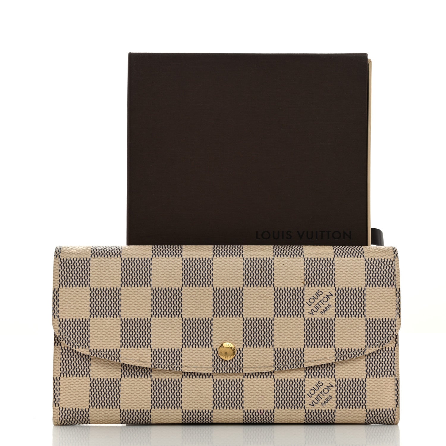 Louis Vuitton Damier Azur Emilie Wallet 12 of 12