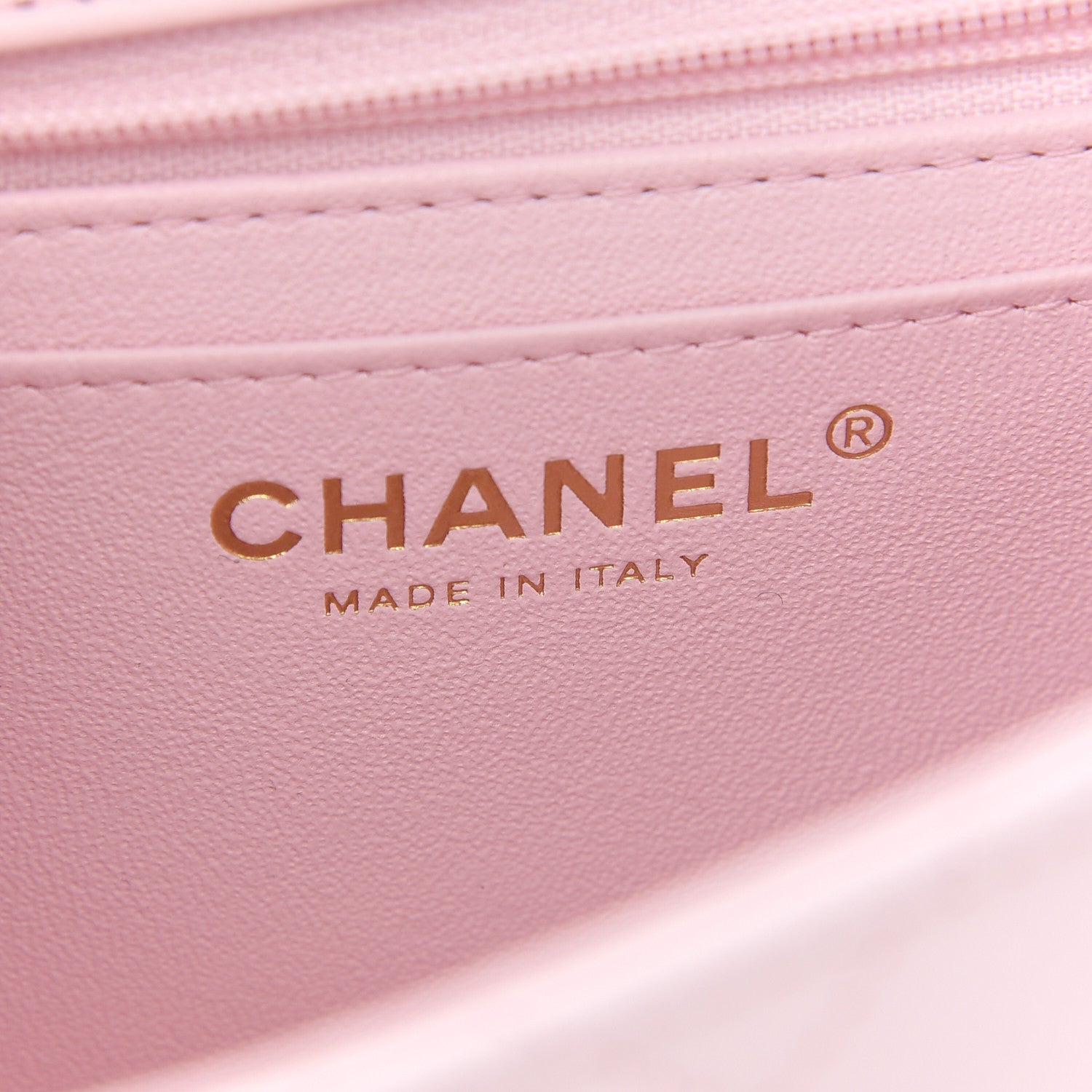Chanel Lambskin Quilted Mini Top Handle Rectangular Flap Light Pink 6 of 9