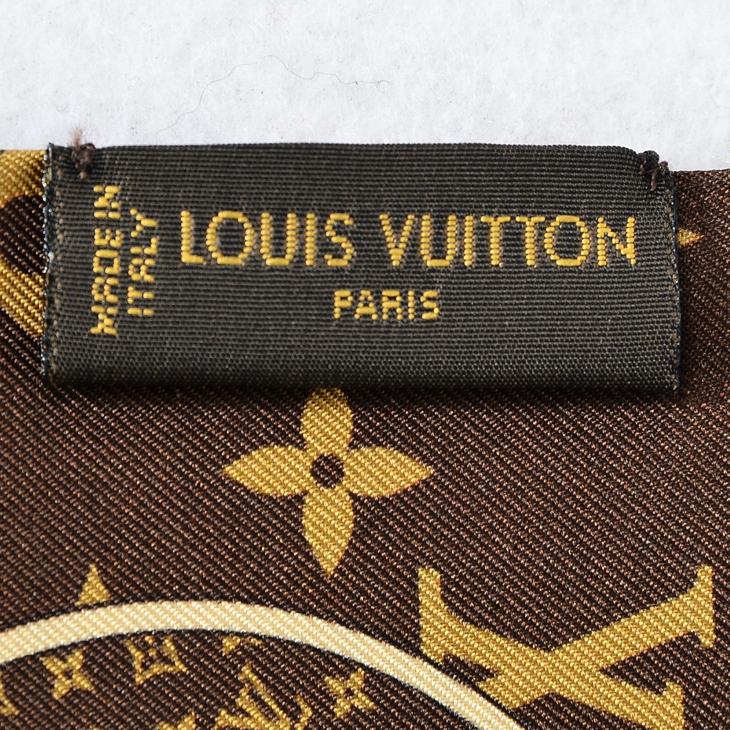 Louis Vuitton Silk Monogram Trunks Bandeau 4 of 5
